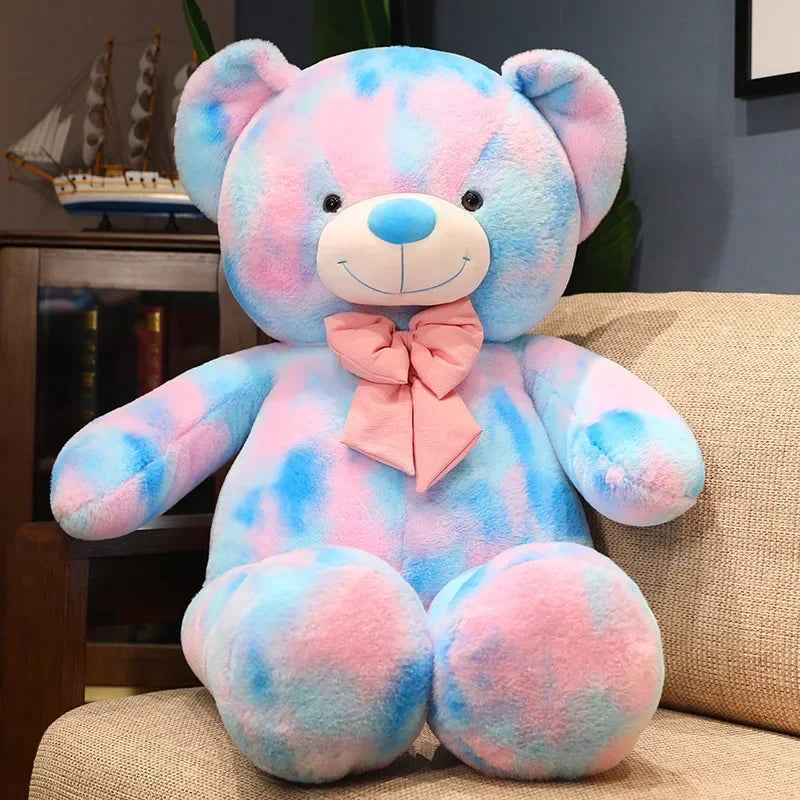 Large Colorful Teddy Bear Plush – Soft Stuffed Animal Gift 60cm