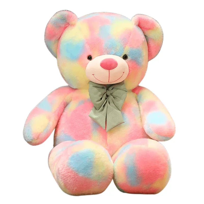 Large Colorful Teddy Bear Plush – Soft Stuffed Animal Gift 60cm