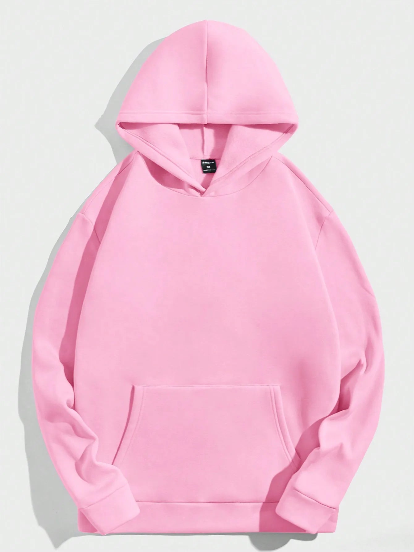 Hot-Selling Bear Print Hoodie – Men’s Fleece Sweatshirt Loose Fit, Autumn & Winter Pullover