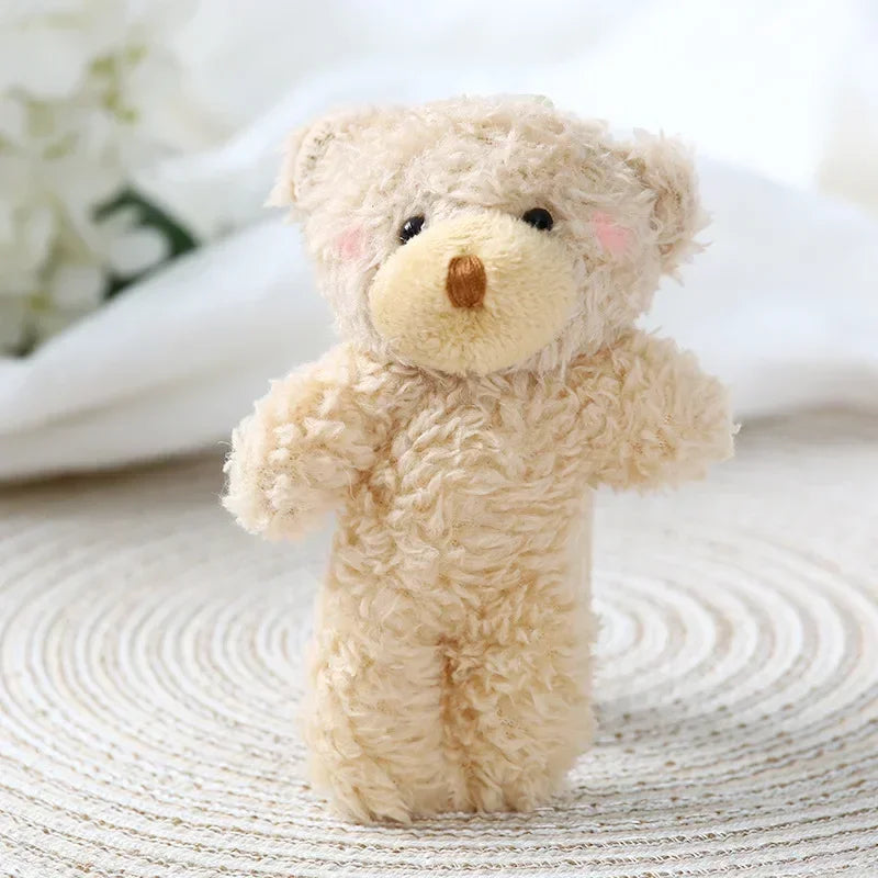 Cute Baby Teddy Bear Keychain – Soft Plush Bag & Car Pendant for Women