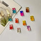  10Pcs Teddy Bear Refrigerator Magnets – Cute Magnetic Stickers for Fridge, Whiteboard & Photo Display