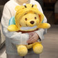 50Cm Genuine  Bee Winnie the Pooh Plush Toys Pillow Kawaii Anime Bear Stuffed Doll Toys for Children'S Birthday Xmas Gifts