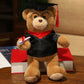 Small Sitting Teddy Bear Plush Toy – Graduation Gift for Boys & Girls