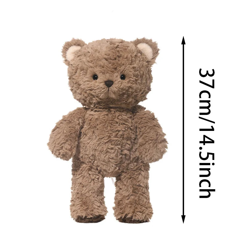 37Cm Kawaii Soft Plush Bear Toys Hug Bear Doll Birthday Gift Home Bedroom Decoration Pillow Stuffed Soft Animal Dolls Kids Gifts
