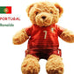 Football Player Teddy Bear – Soft Plush Doll Gift for Kids & Fans