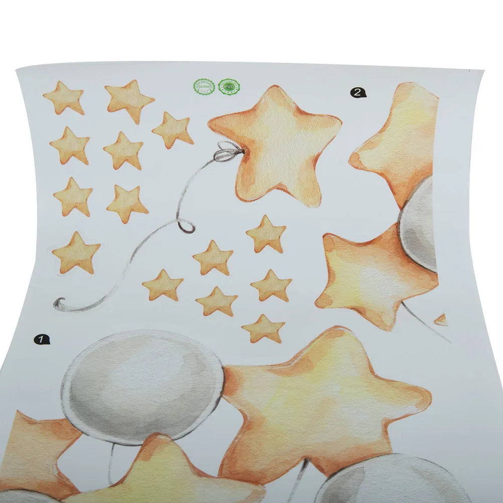 Teddy Bear Wall Sticker – 30×90cm Removable Nursery & Bedroom Decor
