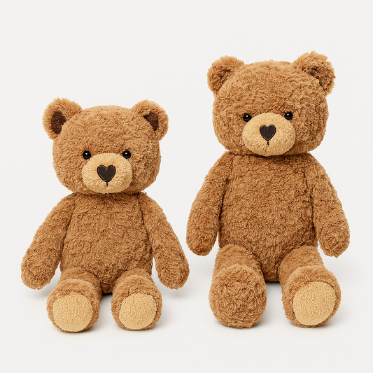 Curly Teddy Bear Plush – Hug-Style Soft Doll for Kids & Home