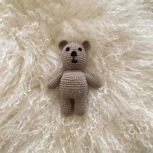 Crochet Mini Teddy Bear – Handmade 
