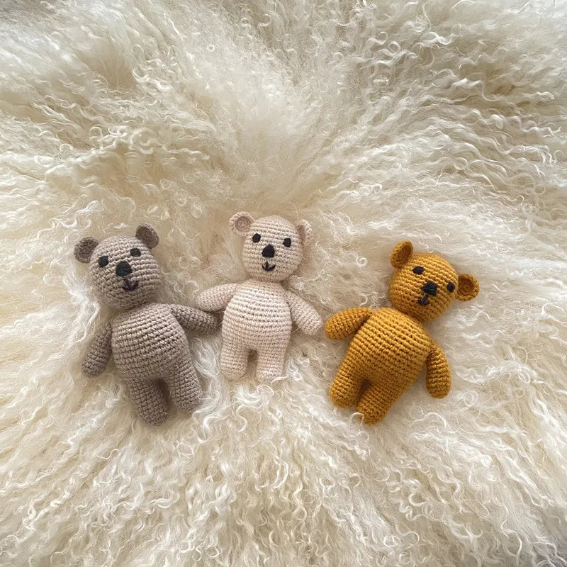 Crochet Mini Teddy Bear – Handmade 