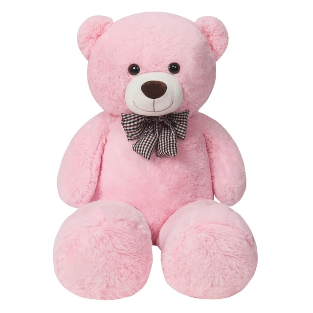 Giant 105Cm Soft Teddy Bear-Pink Bear Super Big Hugging