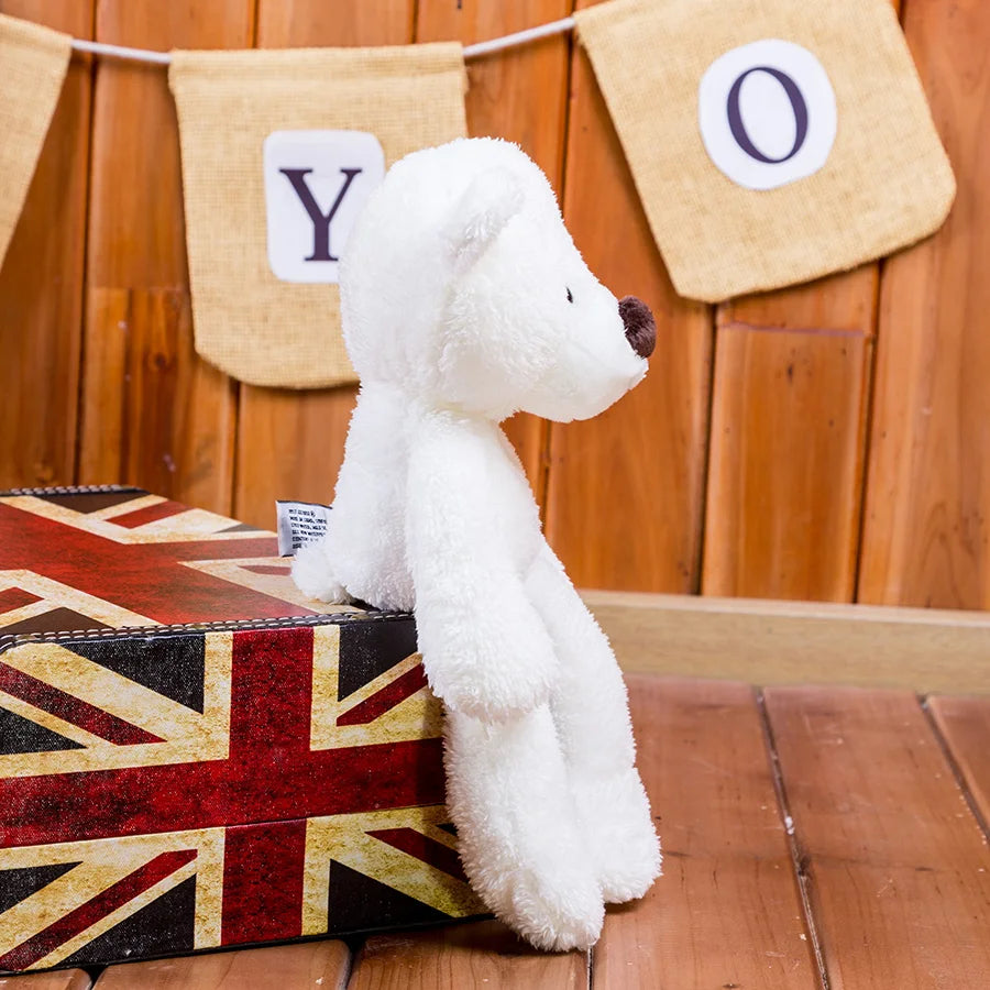 White Cozy Teddy Bear 35cm – Soft Plush Toy