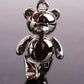 Metal Teddy Bear Keychain – Stylish Pendant for Bags & Car Keys (Unisex Gift)