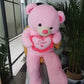 HUGE Teddy Bear Plush 100cm – Romantic Gift Bear with Heart