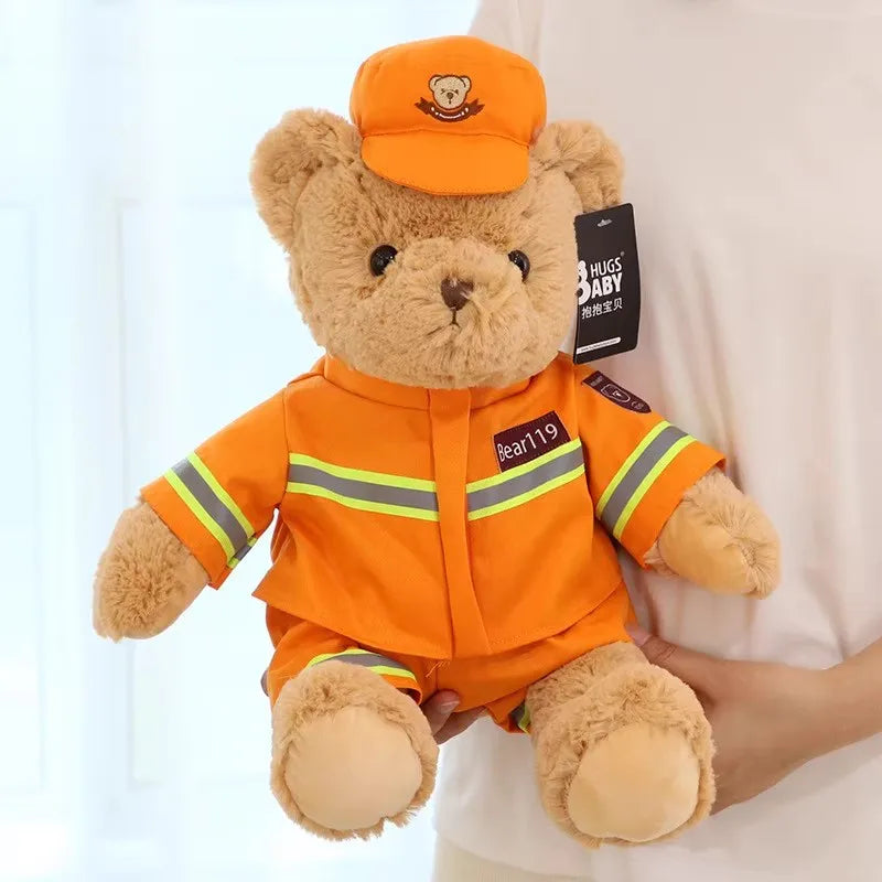 Uniform Teddy Bear – Police, Firefighter & Military Plush Dolls