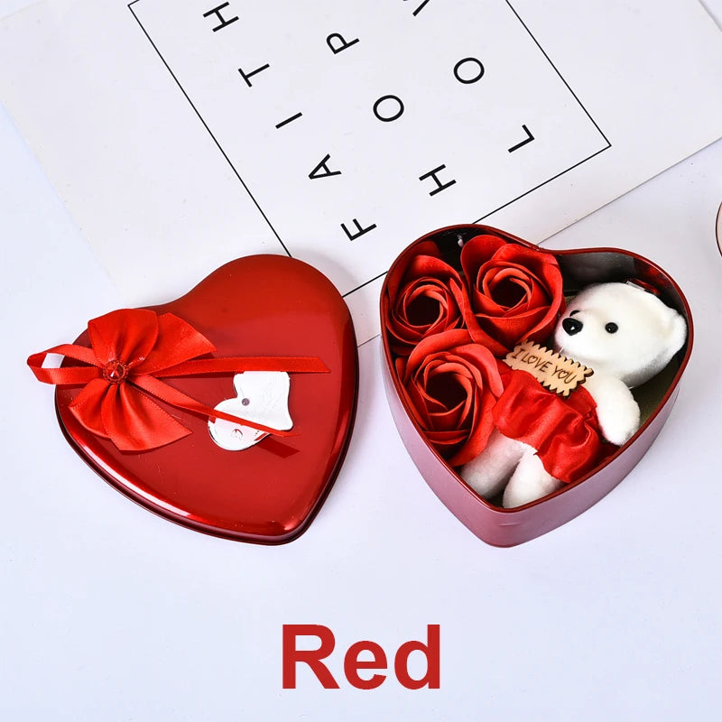 Teddy Bear Love Box – Cute Gift Set for VALENTINE DAYS