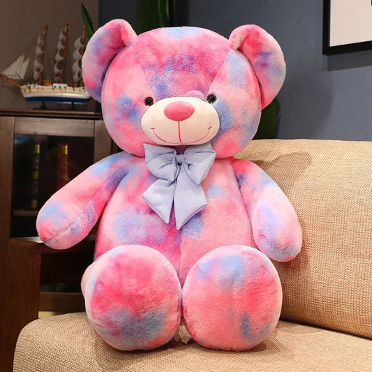 Large Colorful Teddy Bear Plush – Soft Stuffed Animal Gift 60cm