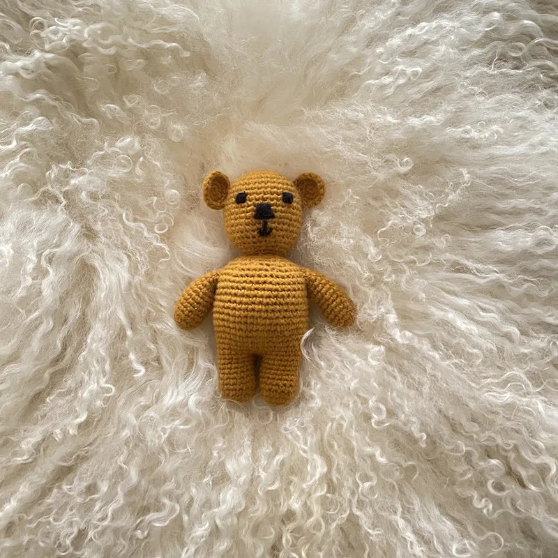 Crochet Mini Teddy Bear – Handmade 