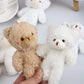 Small Teddy Bear Keychain 12cm – Cute Plush Accessory