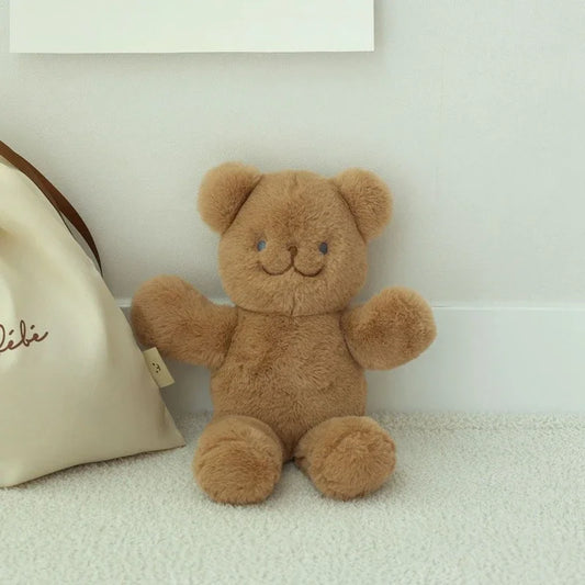 Charming 25cm Sleeping Teddy Bear – The Perfect Cuddly Friend for Little Ones