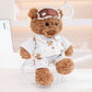 Pajama Teddy Bear Plush – Available in 35cm & 50cm with Eye Mask