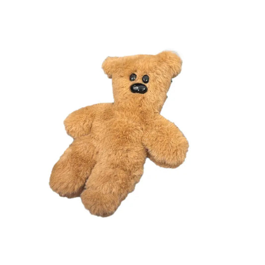  Mr. Bean Teddy Bear Keychain – Cute Plush Squeaky Bag Accessory