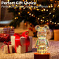 LED 3D Bear Fireworks Night Light – USB Ambient Lamp for Bedroom & Kids Room