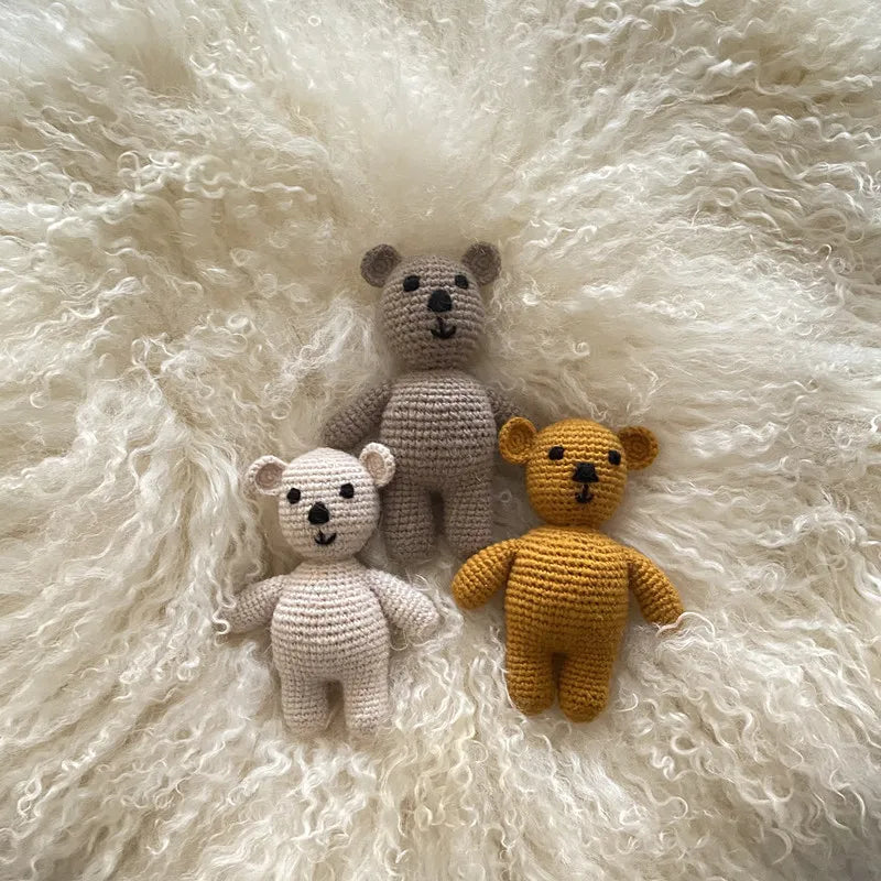 Crochet Mini Teddy Bear – Handmade 
