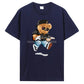 Teddy Bear Graphic T-Shirt – Soft Cotton Casual Tee