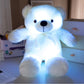 Luminous LED Teddy Bear Plush – Glowing Colorful Light-Up Toy (4 Colors)