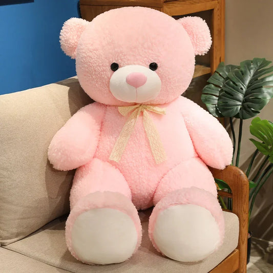 80–100cm Giant Pink Teddy Bear – Ultra Cuddly Hugging 