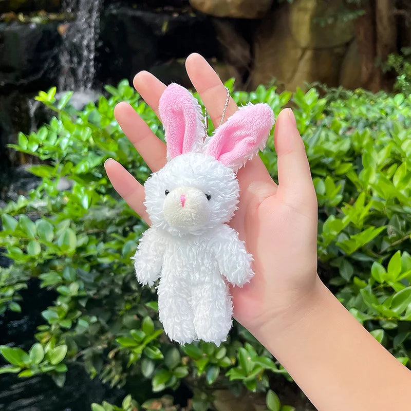 Small Teddy Bear Keychain 12cm – Cute Plush Accessory
