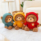 Hoodie Teddy Bear – Stuffed Plush Doll with Cozy Sweatshirt