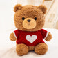 Hoodie Teddy Bear – Stuffed Plush Doll with Cozy Sweatshirt