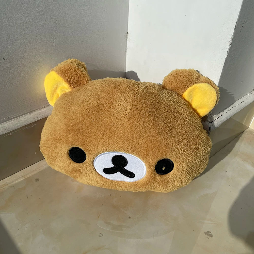 Teddy Bear Hand Warmer Cushion – Soft Plush Cartoon Pillow for Cozy Rooms & Gifts