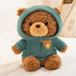 Hoodie Teddy Bear – Stuffed Plush Doll with Cozy Sweatshirt