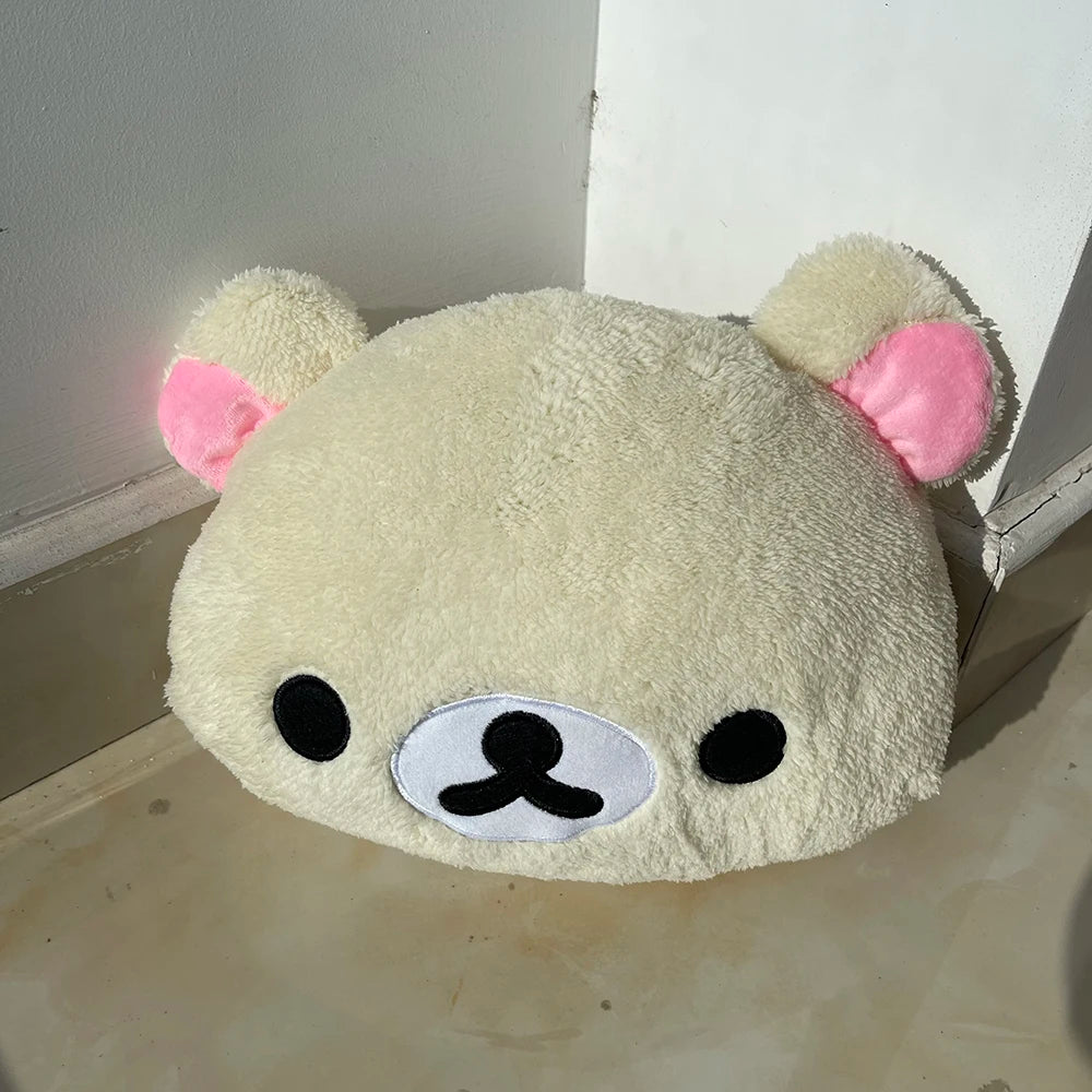 Teddy Bear Hand Warmer Cushion – Soft Plush Cartoon Pillow for Cozy Rooms & Gifts