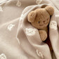 Charming 25cm Sleeping Teddy Bear – The Perfect Cuddly Friend for Little Ones