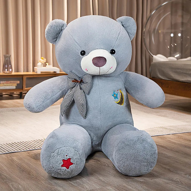 Star & Moon Teddy Bear 120cm – Extra Large Plush Toy for Gift