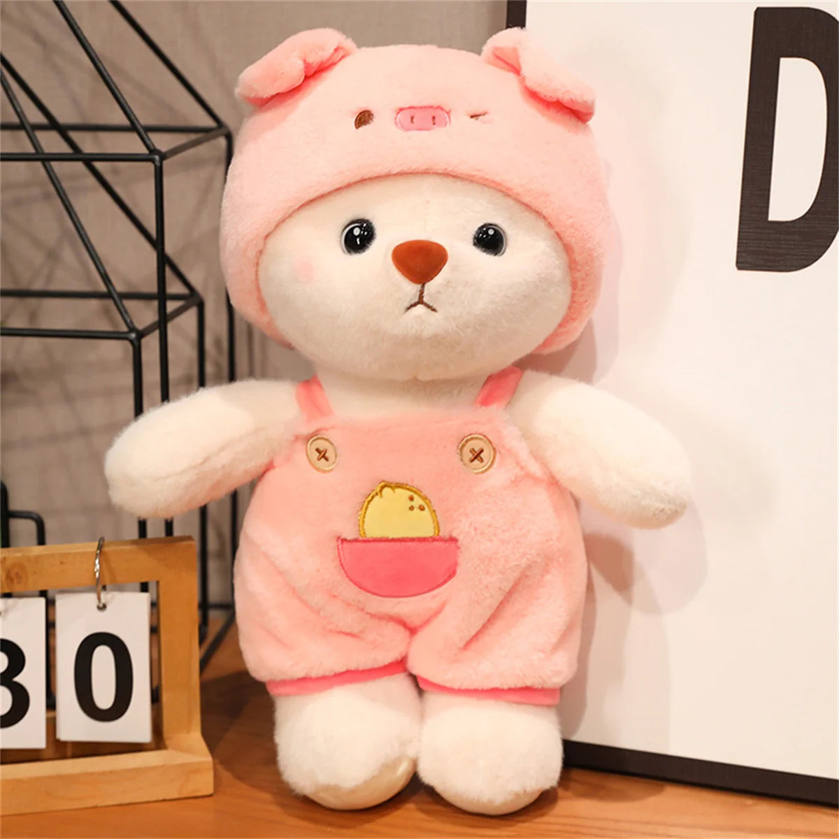 Soft Teddy Bear Plush Toy – High Quality Stuffed Animal Doll for Kids, Room Decor & Gift