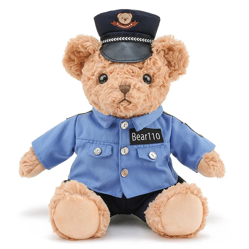 Uniform Teddy Bear – Police, Firefighter & Military Plush Dolls
