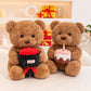 Warm Hearted Teddy Bear with Gift, Cake or Bouquet – Soft Plush Toy in Sweater for Girlfriend, Valentine's Day & Special Occasions