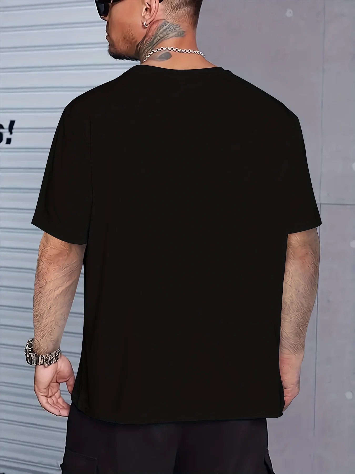 Summer Loose Fitting Casual Stylish Bear Pattern Print round Neck Short Sleeved T-Shirt Top