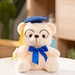 23cm Graduation Teddy Bear Plush Toy – Soft Gift for Students