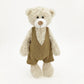 New Arrive 34CM Lovely Teddy Bear Plush Toys Stuffed Soft Animal with Clothes Kawaii Dolls for Kids Baby Children Valentine Gift