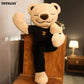 40cm Creative Yoga Bear Plush – Funny Cartoon Teddy in Yoga Poses