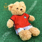Football Player Teddy Bear – Soft Plush Doll Gift for Kids & Fans