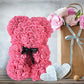 25cm Artificial Rose Teddy Bear with Gift Box – Romantic Valentine’s Gift