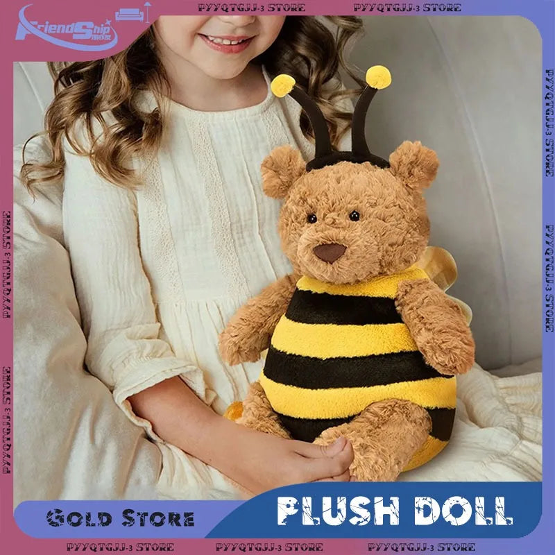 Teddy Bear in Bee Costume – Cute Plush Toy Dressed as a Bee