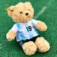 Football Player Teddy Bear – Soft Plush Doll Gift for Kids & Fans