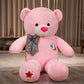 Star & Moon Teddy Bear 120cm – Extra Large Plush Toy for Gift